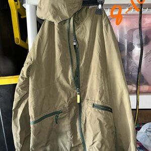 Boy Olive Green Hooded Jacket wind breaker